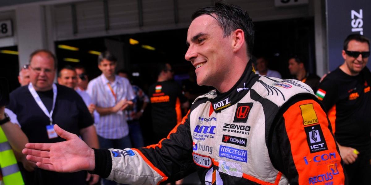 Michelisz Norbert az első futamon második helyen végzett Argentínában FOTÓ: SZALMÁS PÉTER