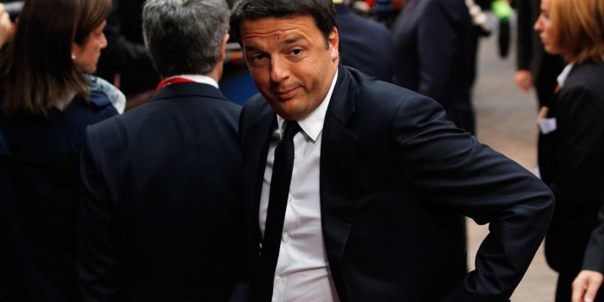 Renzi jobban ért az imázsépítéshez, mint a kormányzáshoz FOTÓ: EUROPRESS/GETTY IMAGES/DEAN MOUHTAROPOULOS.