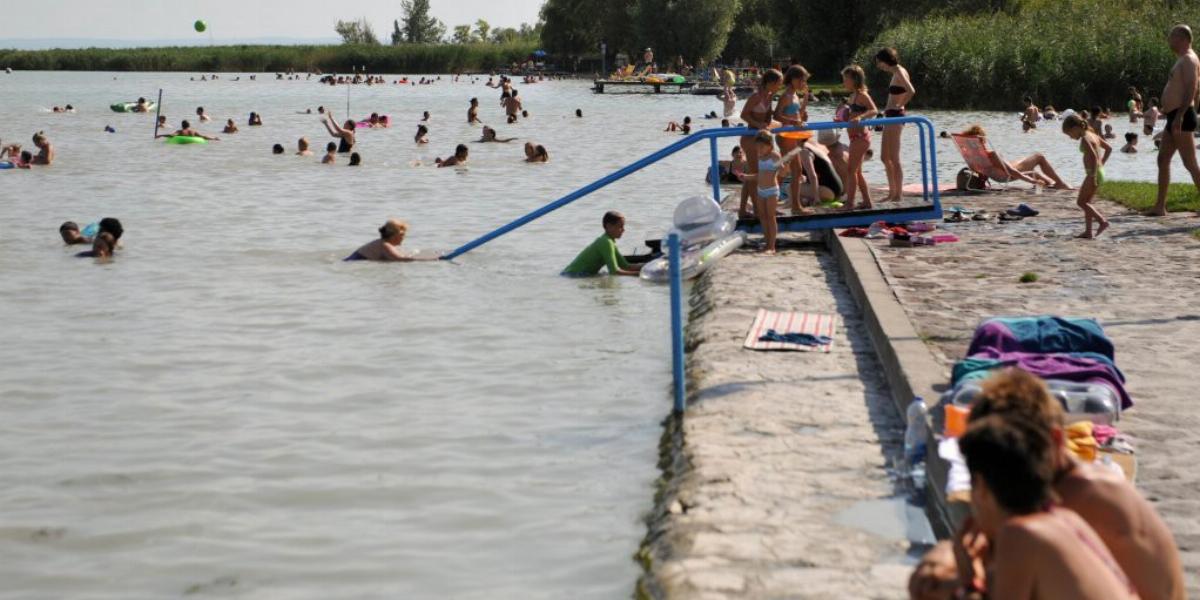 Káptalanfüred: a Balaton mindig népszerű FOTÓ: TÓTH GERGŐ