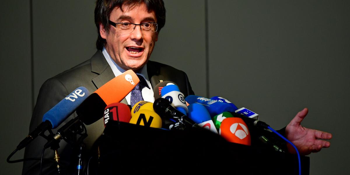 Carles Puigdemont volt katalán elnök