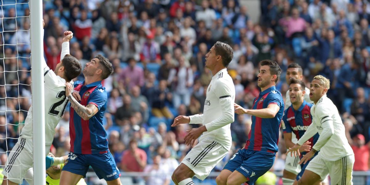 A Real Madrid szombaton a Levante otthonában kikapott 2-1-re