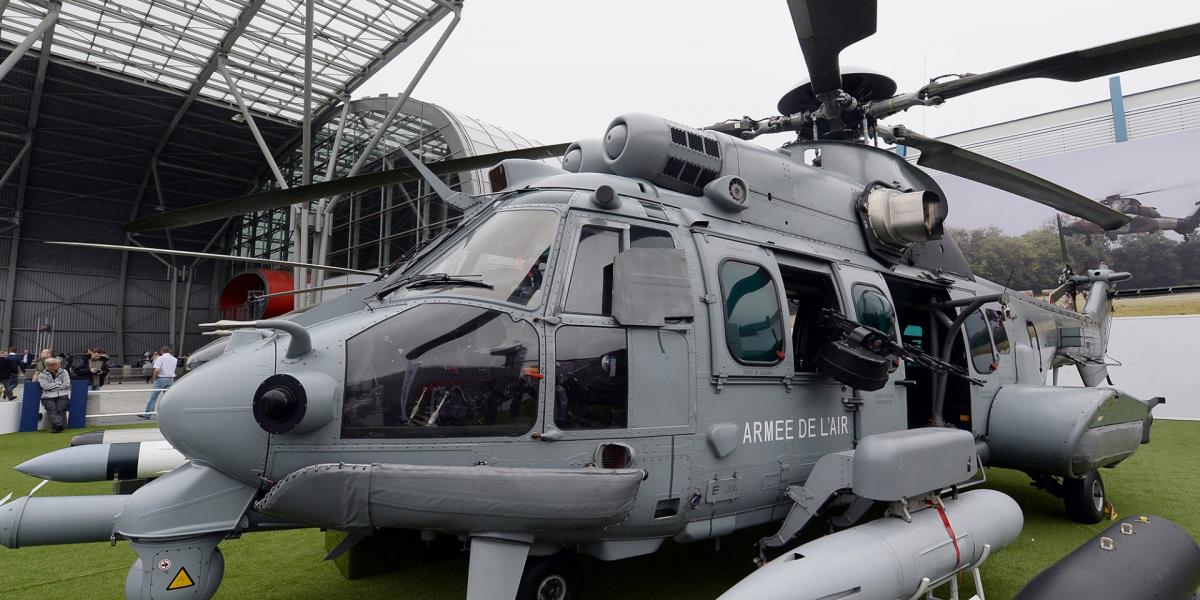 Egy  H225M katonai helikopter