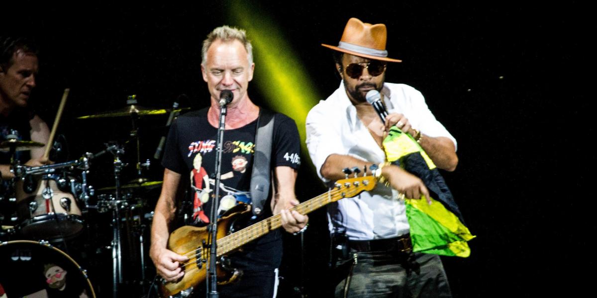 Sting és Shaggy veronai koncertje 2018. július 29-én