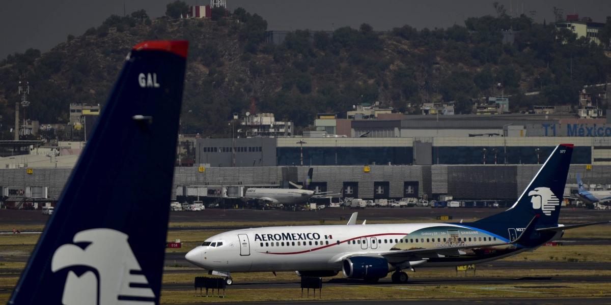 Az Aeromexico repülőgépei - illusztráció