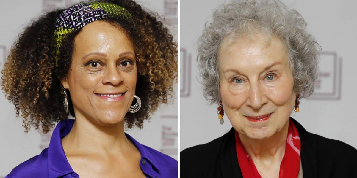 Bernardine Evaristo és Margaret Atwood