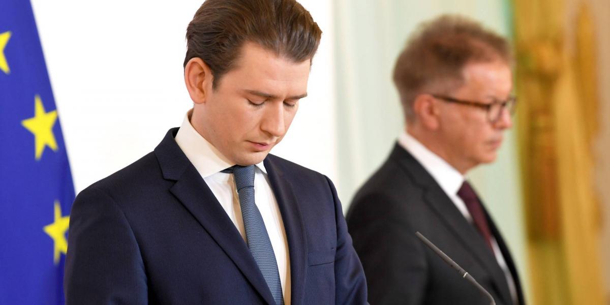 Sebastian Kurz és Rudolf Anschober, egészségügyi miniszter