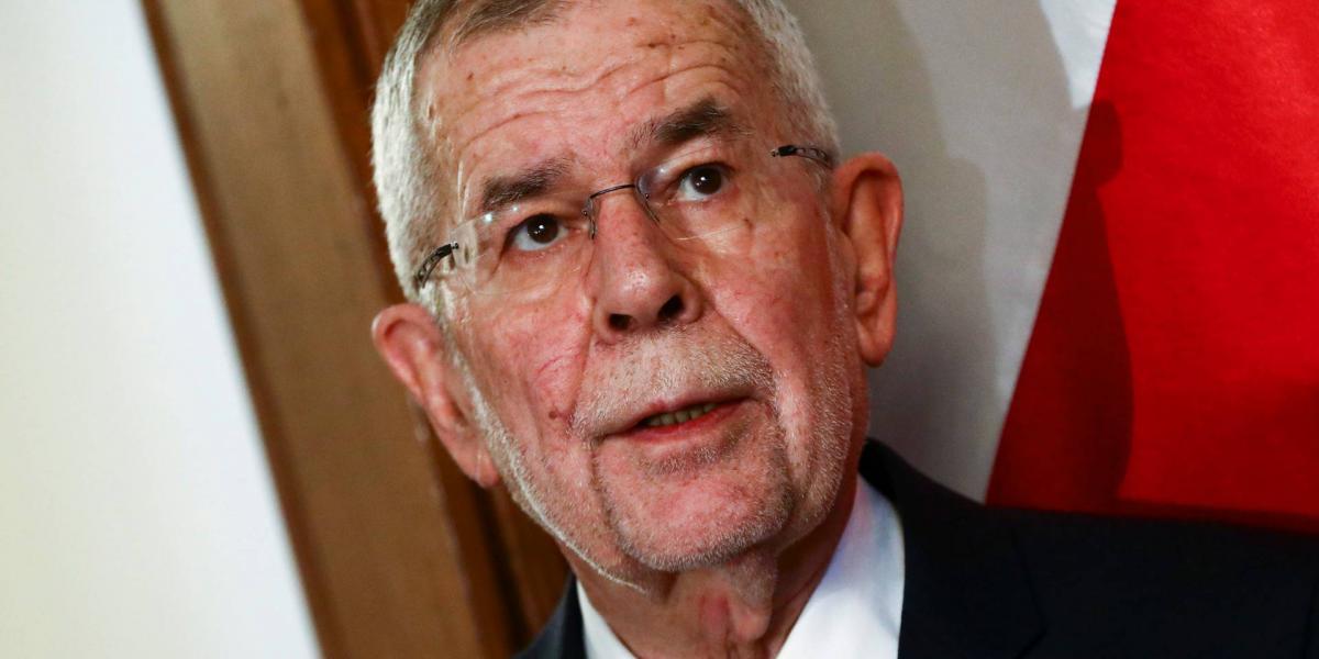 Alexander Van der Bellen osztrák köztársasági elnök