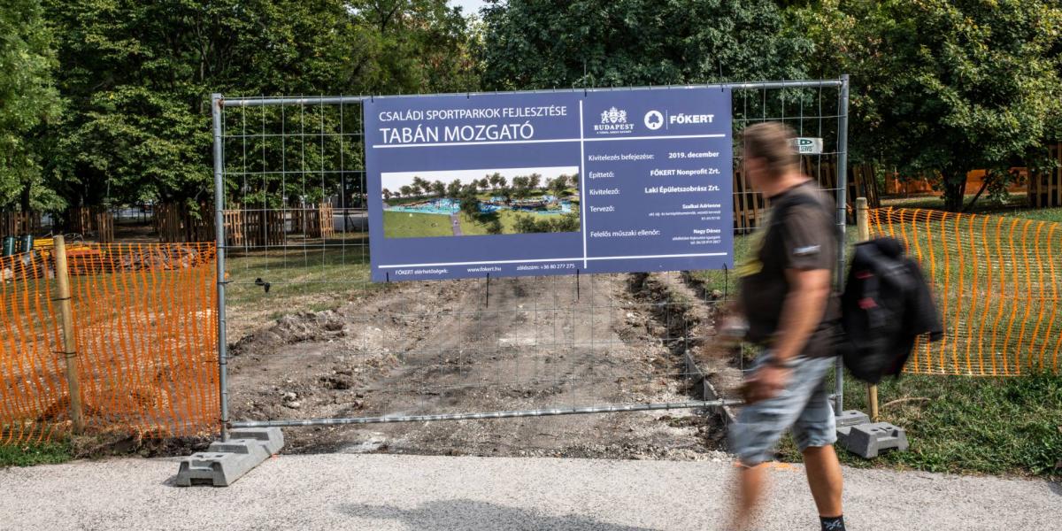 A tabáni beruházás 2019-ben kezdődött, de módosították a terveket