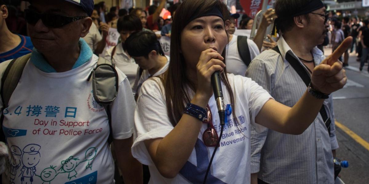 Tovább tüntetnek Hongkongban FOTÓ: EUROPRESS/GETTY IMAGES/CHRIS MCGRATH