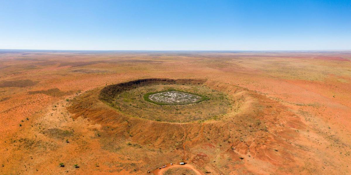 A most felfedezett ráter ötször nagyobb lehet, mint a Wolfe Creek (képünkön), ami az egyik legnagyobb volt idáig