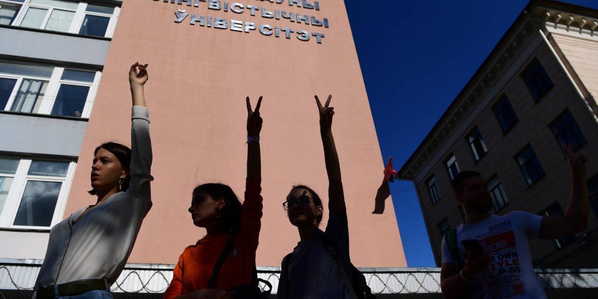 Belarus Students Protest