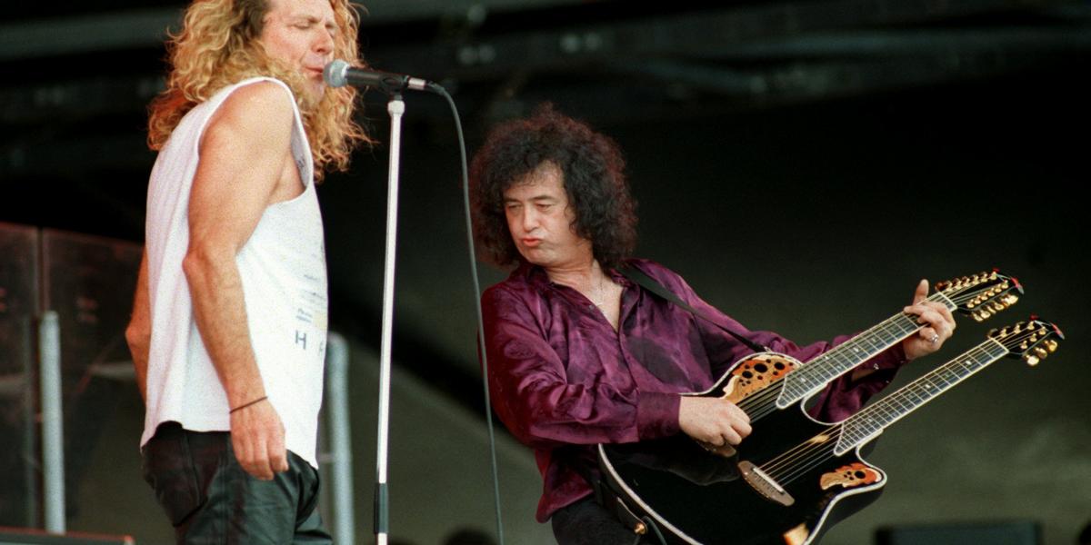 Robert Plant és Jimmy Page