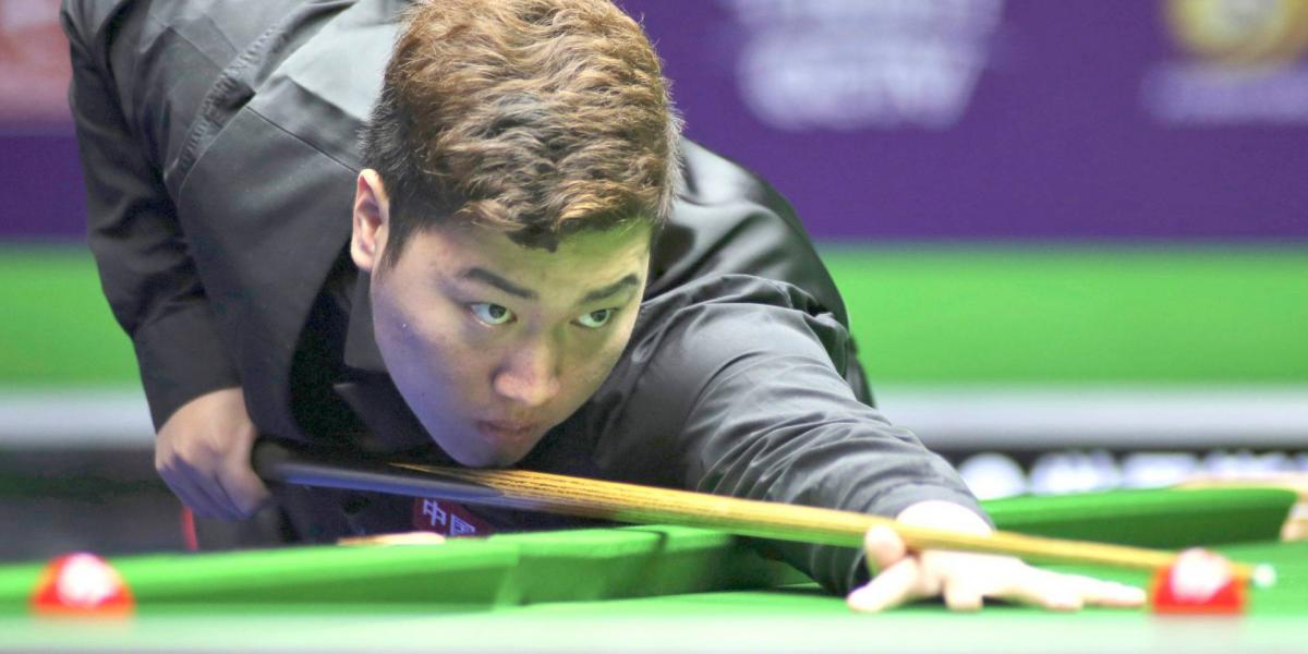 Yan Bingtao kicks out Alfie Burden at 2019 World Snooker International Championship