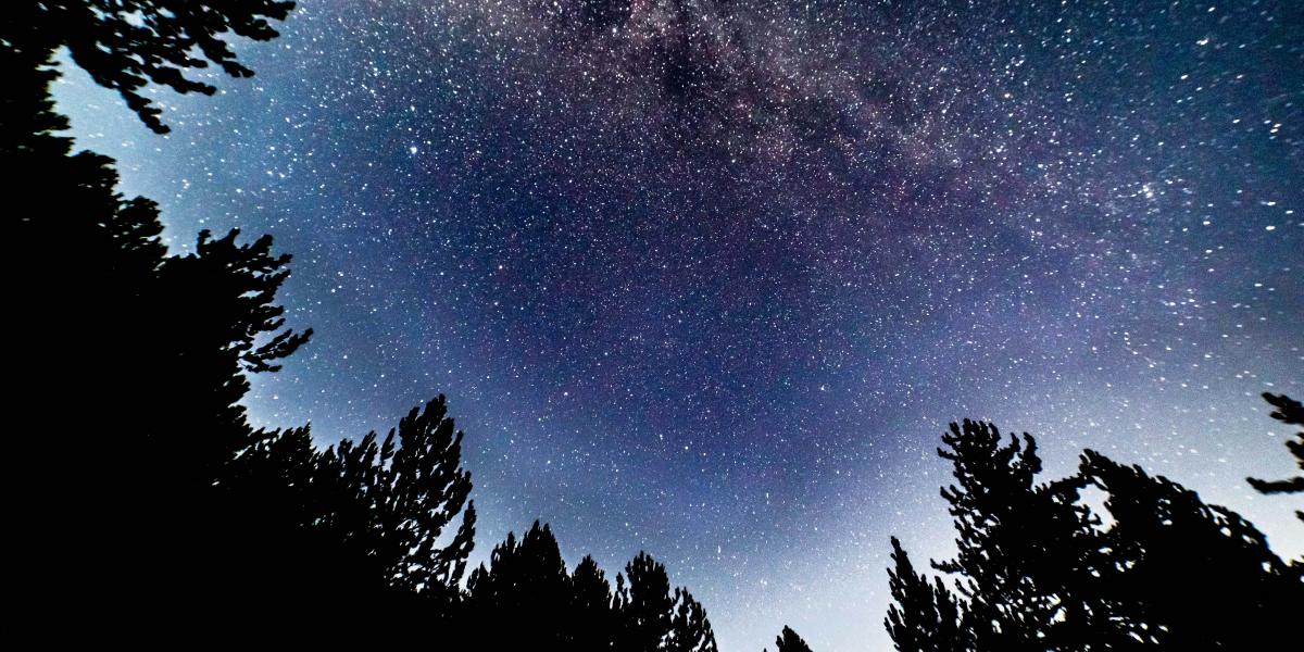 Milky Way At Mount Olympus In Greece