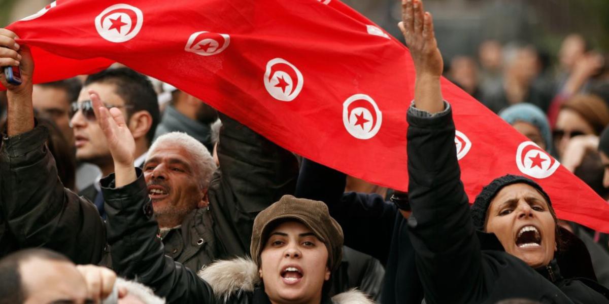 A jázminos forradalom volt az egyetlen sikeres forradalma az arab tavasznak FOTÓ: EUROPRESS/GETTY IMAGES/CHRISTOPHER FURLONG