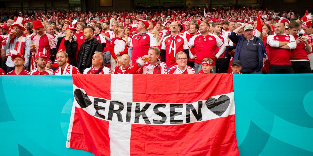 Soccer EURO 2020 preliminary round / Russia - Denmark 1: 4.