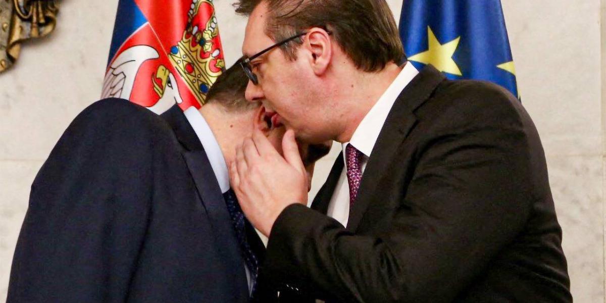 Milorad Dodik és Aleksandar Vucic