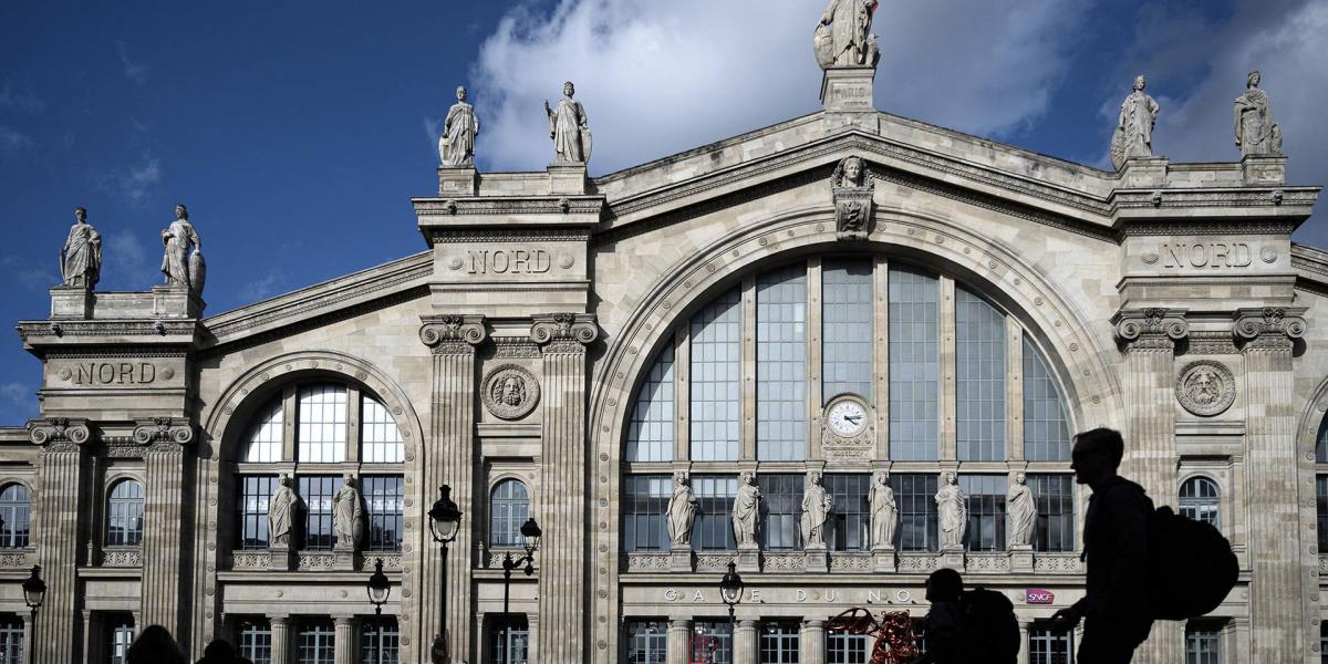 Gare du Nord pályaudvar.