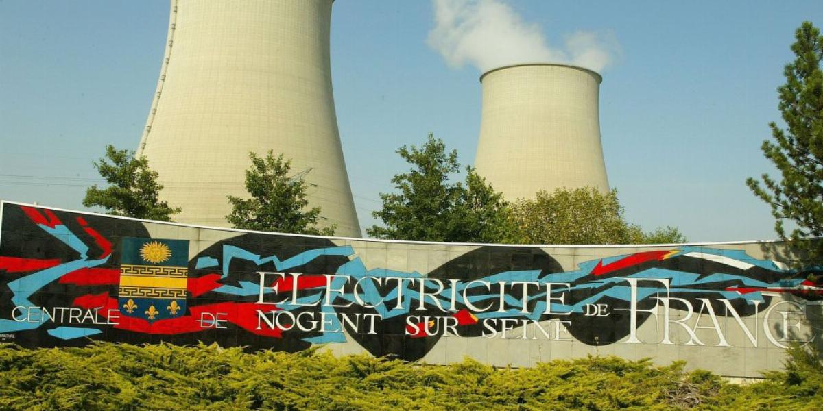 A nogent-sur-seine-i atomreaktor. Egyelőre nem tudni, ki mutat ekkora érdeklődést a francia atomerőművek iránt FOTÓ: EUROPRESS/G