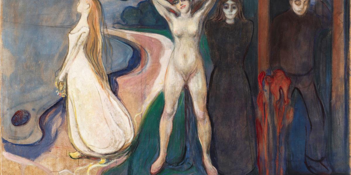 Edvard Munch Nő három stádiumban (Woman in Three Stages ) 1894