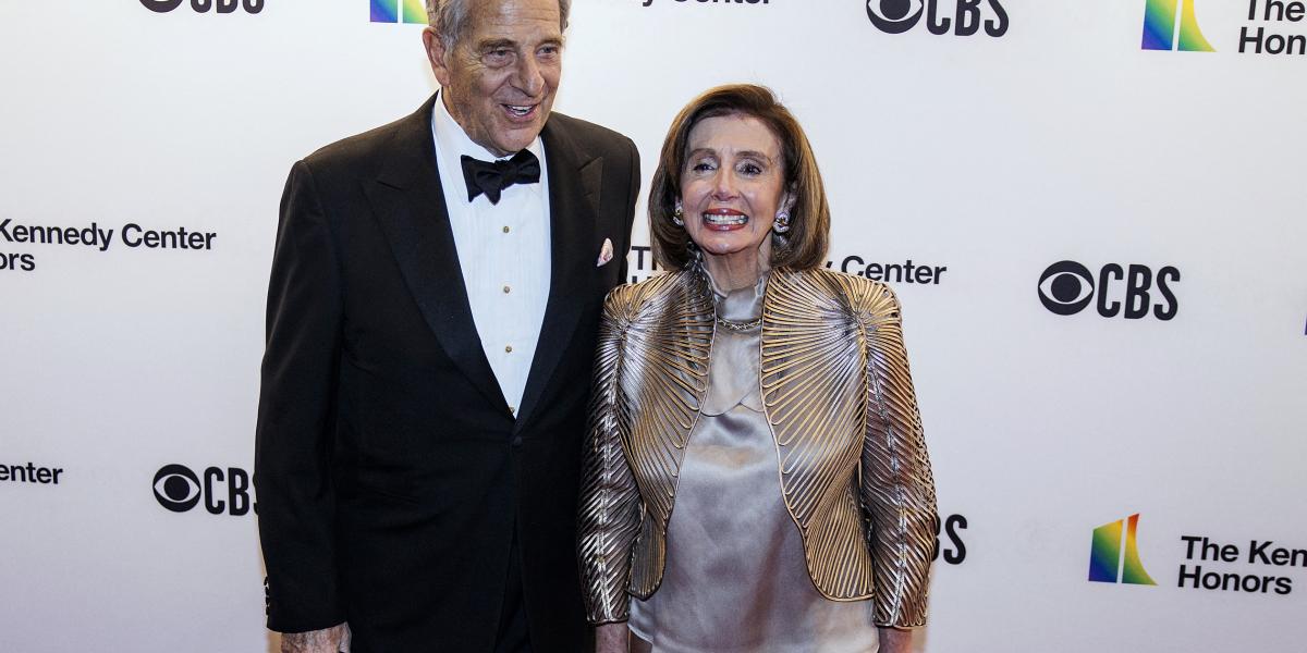 Paul Pelosi és házelnök felesége, Nancy Pelosi