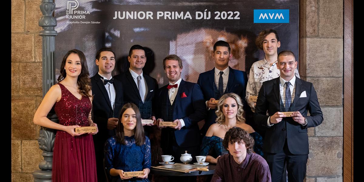 A Junior Prima Díj magyar zeneművészet kategóriájának 2022-es díjazottjai