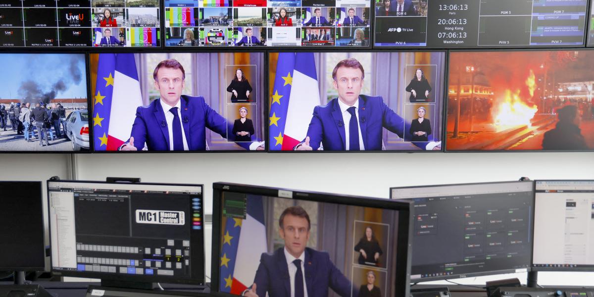  Macron szerdai televíziós fellépésén is kiemelte: nem vonja vissza
a reformot, de széles körű egyeztetést kezd