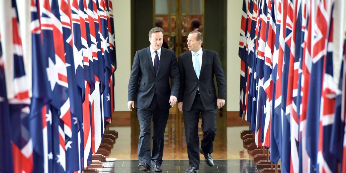 David Cameron és Tony Abbott kétoldalú találkozót is tartott FOTÓ: EUROPRESS/GETTY IMAGES