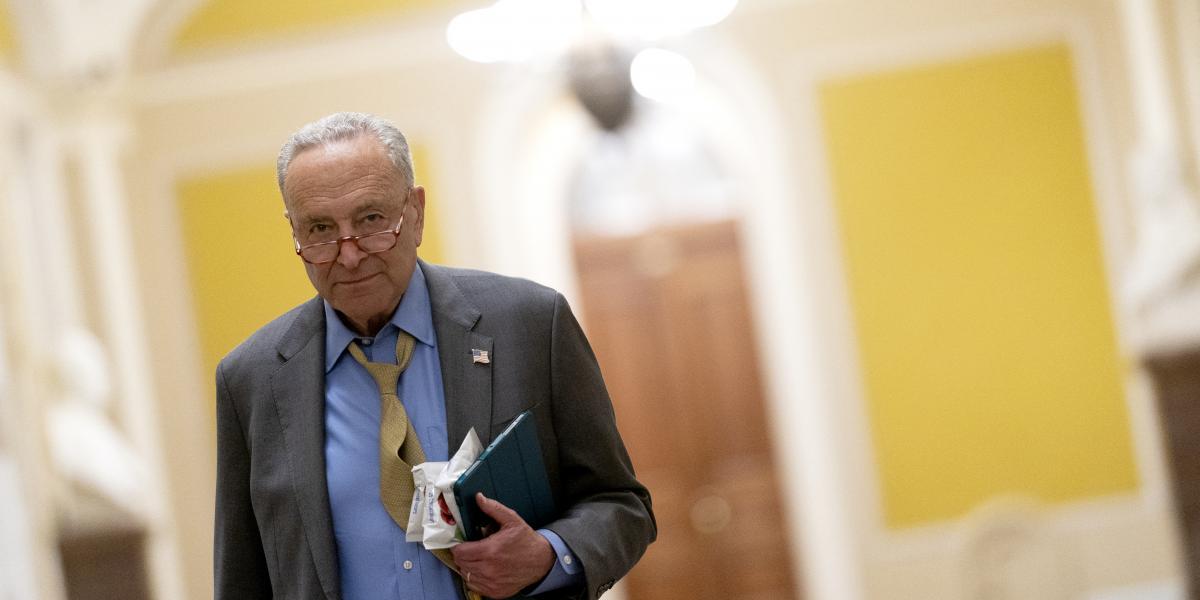 Chuck Schumer, az amerikai szenátus többségi vezetője