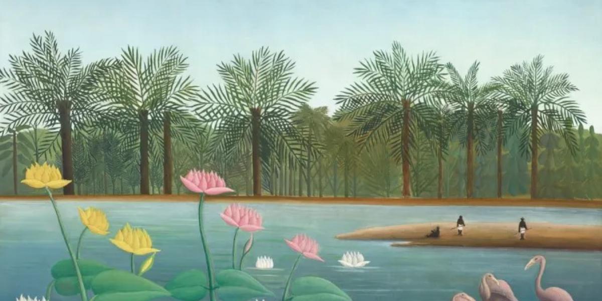 Henri Rousseau  Les Flamants (1910)