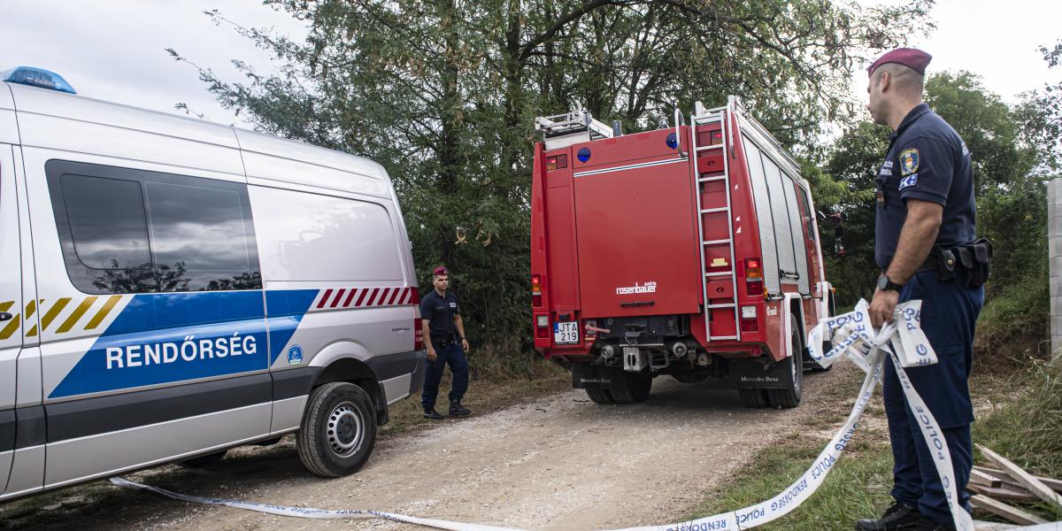 A rendőrség még a robbanás másnapján, csütörtökön is hermetikusan lezárta a helyszínt