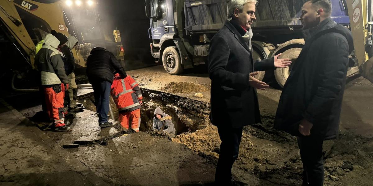 Csőzik László, Érd polgármestere és Földvári László törökbálinti önkormányzati képviselő