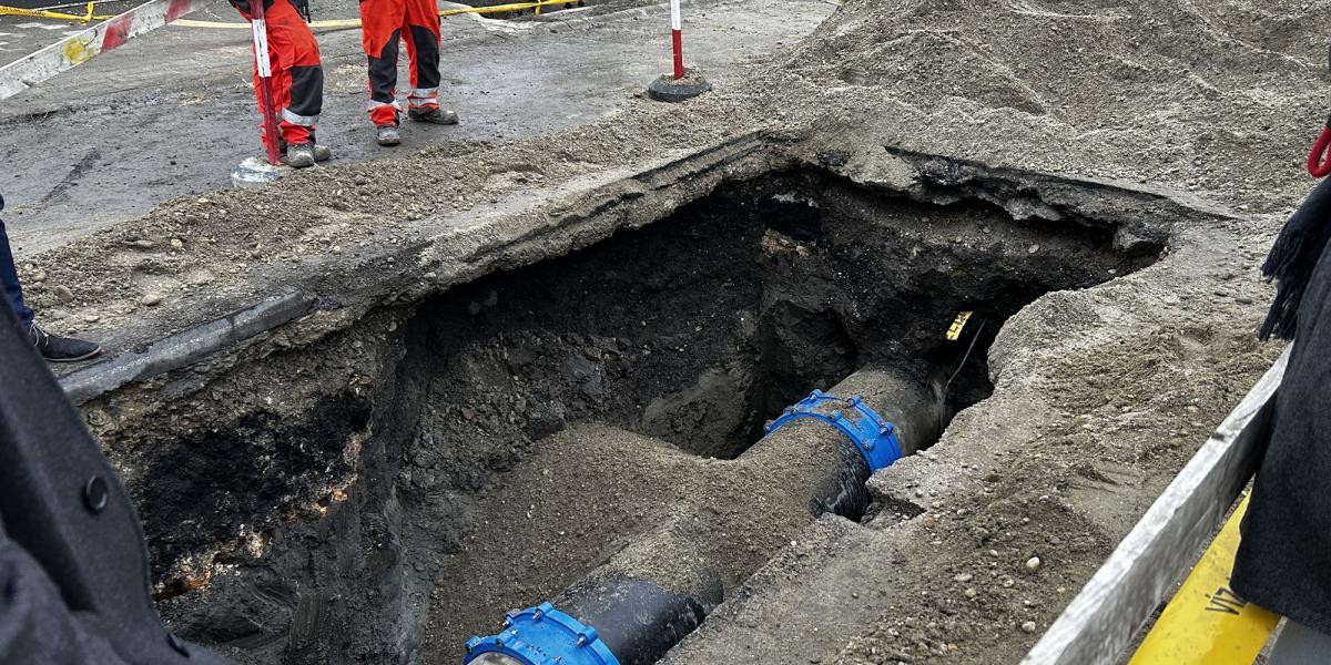 Megjavították a hibás diósdi vezetéket