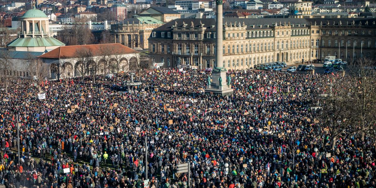 „Ne adjatok esélyt az AfD-nek!” Ezzel a jelszóval tüntettek 90 német városban a hétvégén