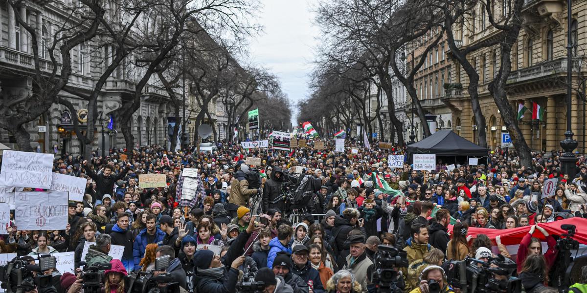 A civilek tavalyi Szabadságmenete 