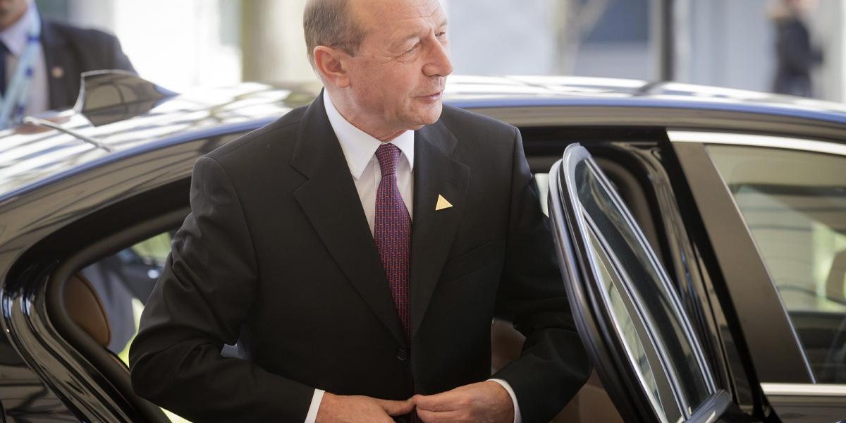 Traian Basescu román államfő. FOTÓ: Getty Images