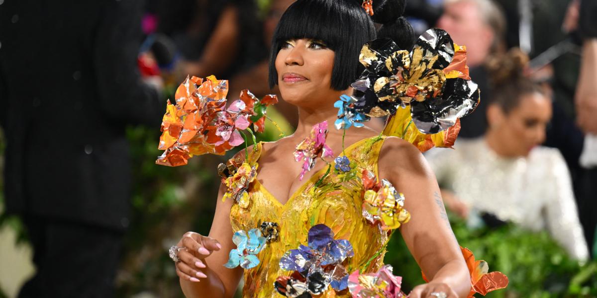 Nicki Minaj egy május elejei jótékonysági gálán New Yorkban