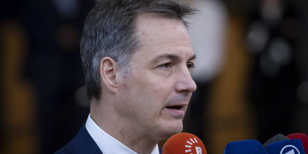 Alexander De Croo belga miniszterelnök