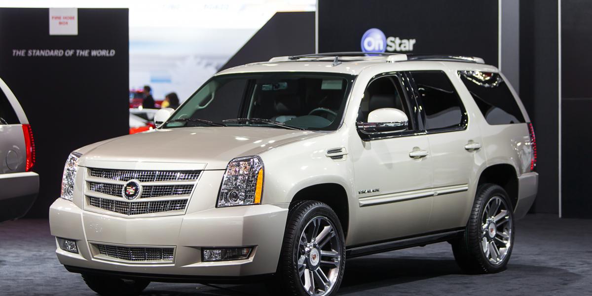 A Cadillac Escalade 9 éve aktuális verziója - Képünk illusztráció