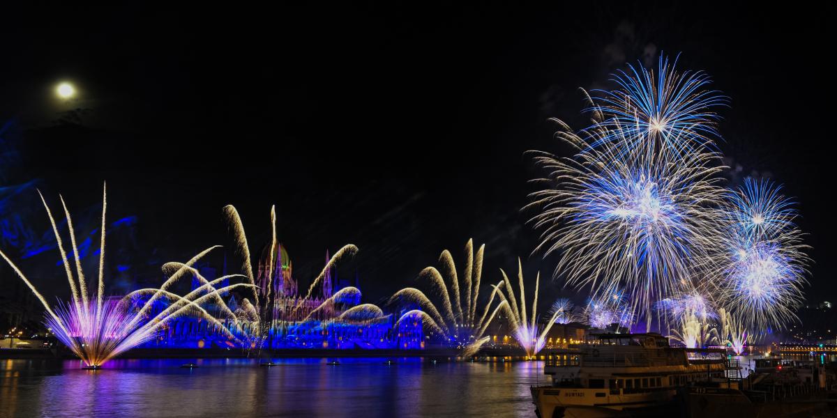 A 2024-es tűzijáték Budapesten 