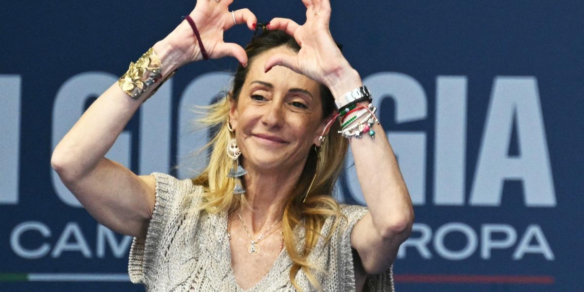 Arianna Meloni ellen eddig semmiféle eljárás sem indult