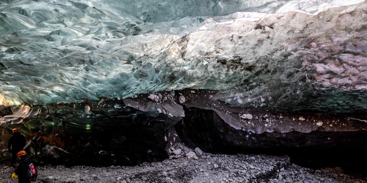 A Breiðamerkurjökull egyik terme