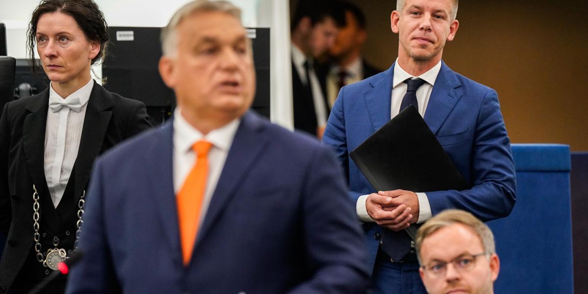 Orbán Viktor nehéz helyzetben az EP-ülésen