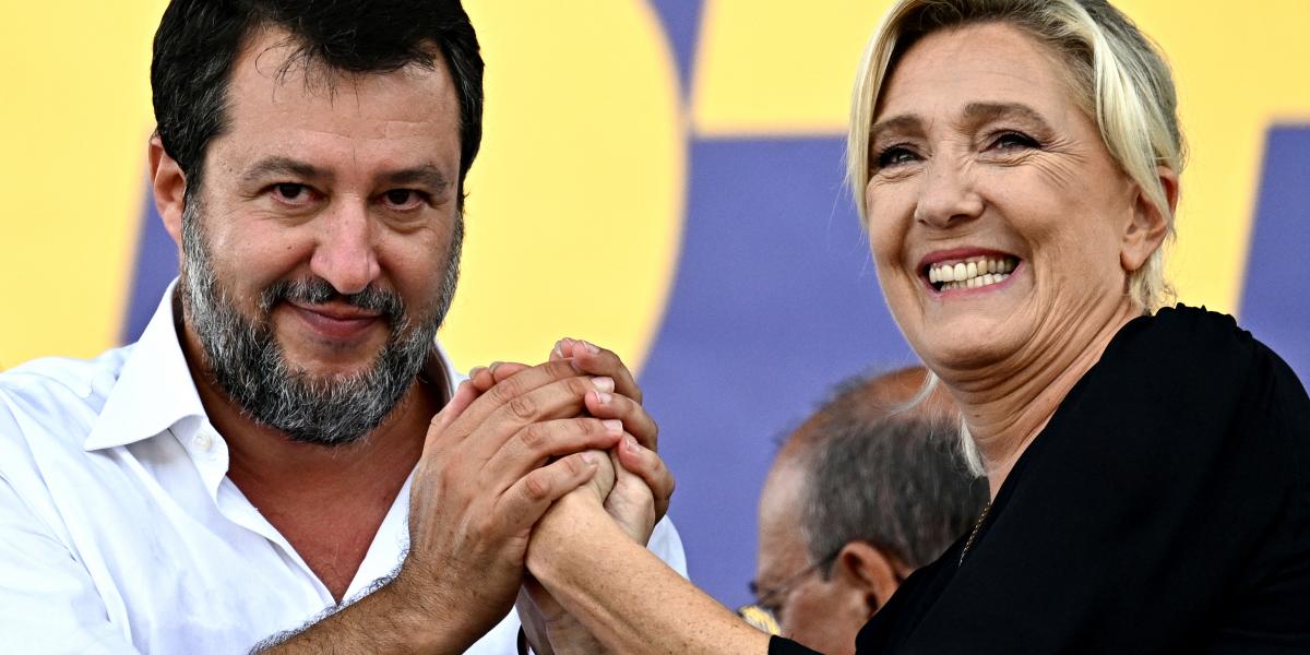 Létrejött a populista koalíció a bírák ellen. Matteo Salvini és Marine Le Pen is politikai támadást emleget a velük szemben indított bírósági eljárások kapcsán