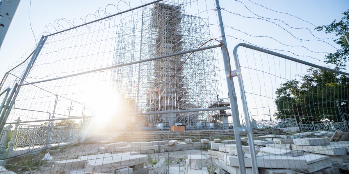 Tavaly augusztusban már zajlott az építkezés