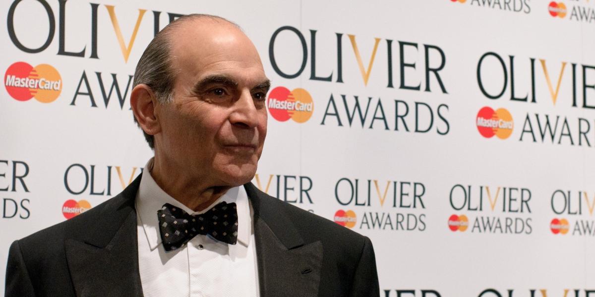 Poirot, azaz David Suchet. Fotó: Ben Pruchnie, Getty Images.