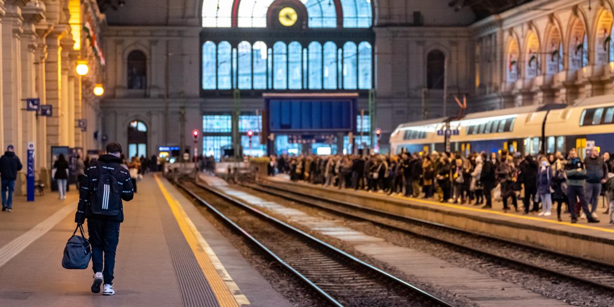 Keleti pályaudvar - Korábbi felvétel