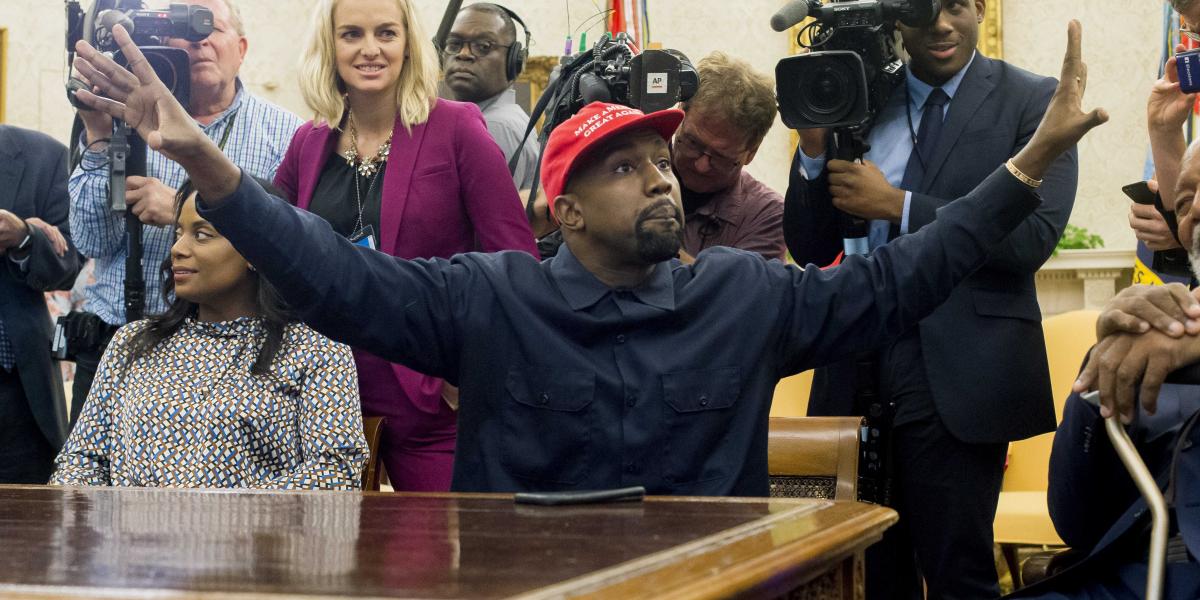 Kanye West amerikai rapper