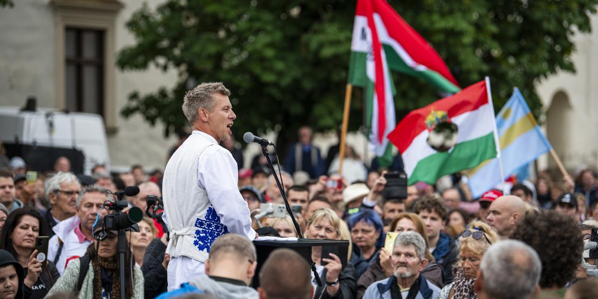 A Tisza elnöke Nagyváradon. Hullámokat keltett