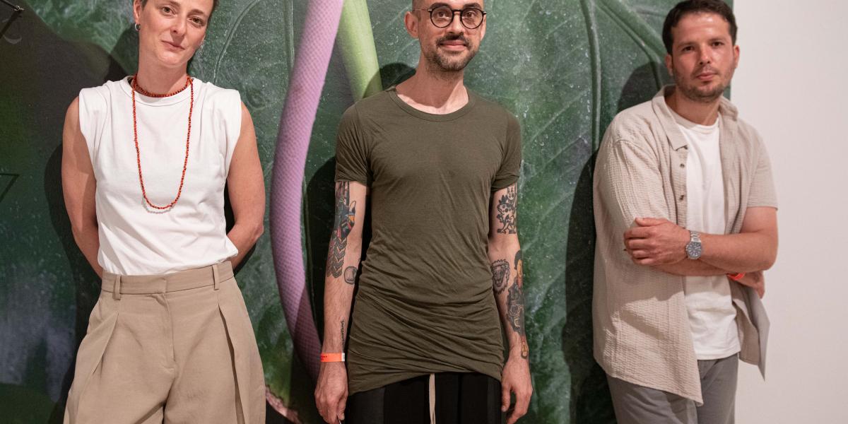 Az Esterházy Art Award 2025 három díjazottja: Vékony Dorottya, Koós Gábor és Pap Gábor